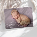 Search for holiday birth announcement cards Newborn