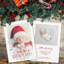 Search for holiday birth announcement cards Baby first christmas