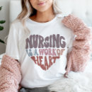 Search for nurse gifts Typography