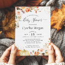 Search for baby shower invitations Autumn