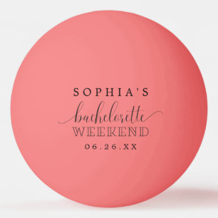 Bachelorette Party  Ping Pong Ball