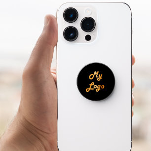 Black business logo PopSocket