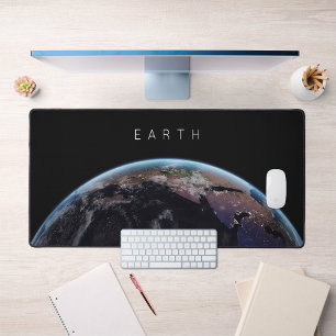 Blue Marble in Space Planet Earth Desk Mat