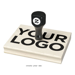 Business Logo Rubber Stamp