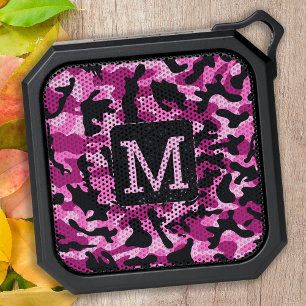 Camouflage Pink Cool Personalized Girly Camo Bluetooth Speaker