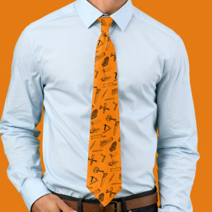 Carpenter Profession Dad Tie