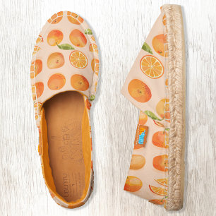 Citrus Orange Fruit Espadrilles