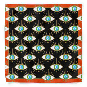 Colorful Third Eye Bandana