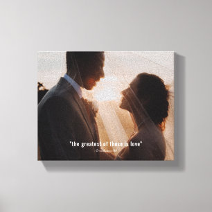 Corinthians Custom Photo Canvas Print