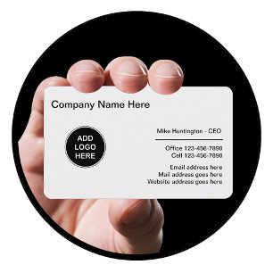 Corporate Professional Logo Design Business Card