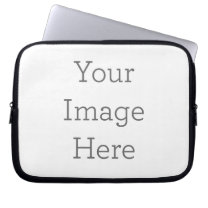 Create Your Own 10'' Neoprene Laptop Sleeve