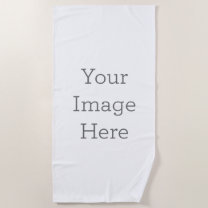 Create Your Own 70" x 35" Beach Towel