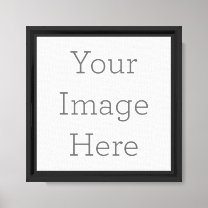 Create Your Own Canvas Print with Black Frame