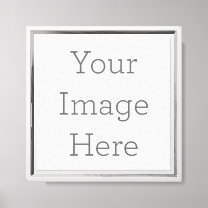 Create Your Own Canvas Print with White Frame