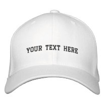 Create Your Own Embroidered Basic Flexfit Wool Cap