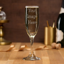 Create Your Own Engraved Champagne Flute