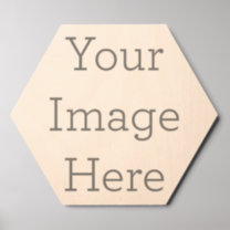 Create Your Own Hex Wood Wood Photo Tile