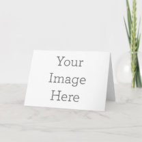 Create Your Own Standard 5" x 7" Folded Card