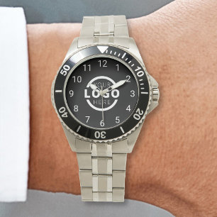 Custom Company Logo Promotional Branded Watch