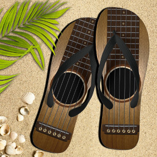 Custom Guitar Flip Flops