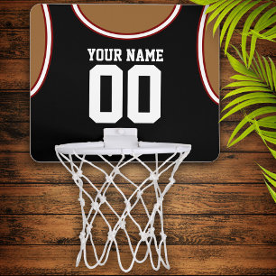 Custom Name/Number Mini Basketball Hoop