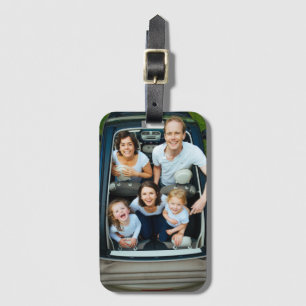 Custom Photo Luggage Tag