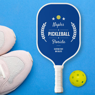 Custom Pickleball Club Add City Name State Pickleball Paddle