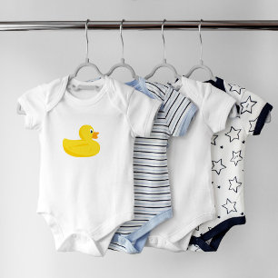 Cute Rubber Duck Baby Bodysuit