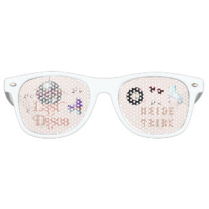 Disco Roller Skating   Bachelorette Bride Tribe Retro Sunglasses