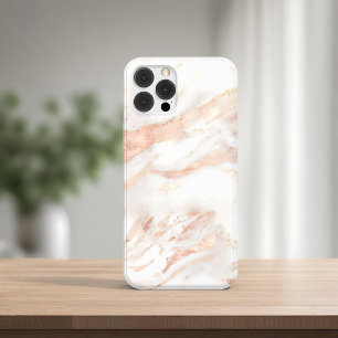 Elegant Copper   Girly Rose Gold Marble iPhone 8 Plus/7 Plus Case