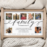 Elegant White Definition of family Photo Keepsake