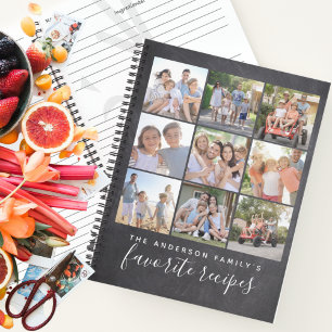 Family Favorites Photo Collage Recipe Book