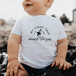 First Trip Around The Sun Rocket Toddler T-shirt