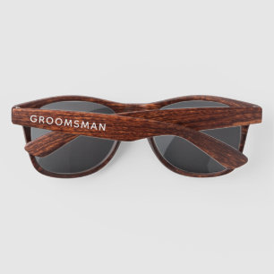 Fun Wedding Party Groomsman Tortoiseshell  Sunglasses