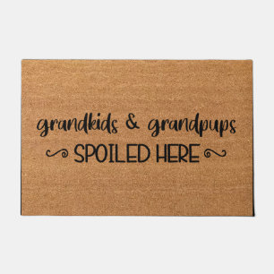 Grandkids Welcome Doormat, Grandparents Gift Doormat