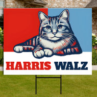 Harris Walz 2024 Obviously Yard Sign