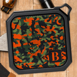 Hunter Camo Personalized Monogram Camouflage Bluetooth Speaker