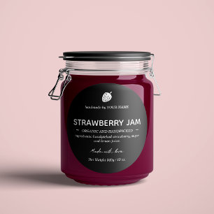 Jam Jar Label Packaging Design