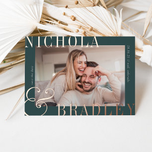 Joyful News | Photo Save the Date Foil Invitation