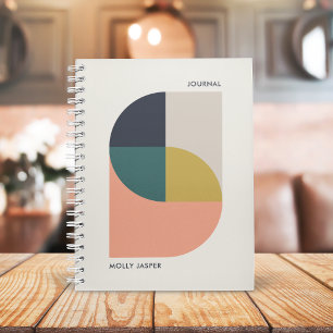 Modern Abstract Elegant Geometric Minimal Journal