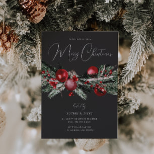 Modern Family or Office Christmas Day Party Invitation