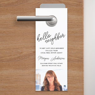 Modern Real Estate Marketing Door Hanger