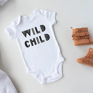 My Kid "Wild Child" One Piece Unique Baby Bodysuit