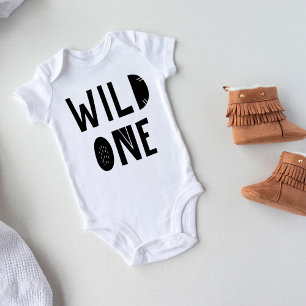 My Kid "Wild One" One Piece Unique Funny Baby Bodysuit