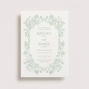 Norwich Wedding Invitation