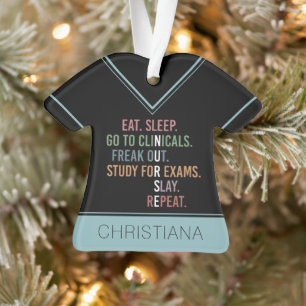 Nursing School student Future Nurse RN Gifts Ornament