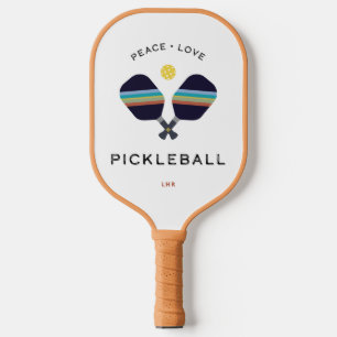 Peace Love Pickleball Custom Pickleball Paddle