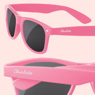 Personalized Name Script Text Sunglasses