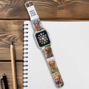 Photo Collage 4 Photo Dog Template Apple Watch Band