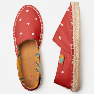 Red Cactus Ubuntu Espadrilles